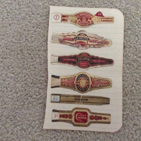 Vintage Cigar Labels, Cigar Band - Picture 3 of 5